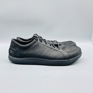 Altra Shoes Mens 12.5 Black Leather Torin IQ Minimalist Zero Drop Sneakers